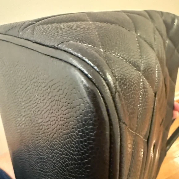 Authentic Chanel Medallion Tote Bag - Black - Picture 5 of 16